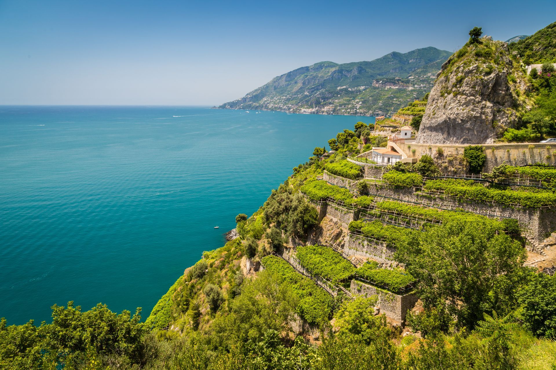 Panoramic view of famous Amalfi Coast with vineyards and Gulf of Salerno.jpg